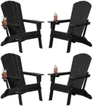 Plawdlik Folding Adirondack Chair S