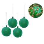 Phayee Hanging Fly Trap Ball, Fly Trap, Fruit Fly Catcher Sticky Trap, Outdoor Pest Catcher, for Flower Pots, Balconies, Courtyards, Orchards, 8 pieces