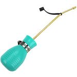 Powder Duster, Large Diatomaceous Earth Bulb Duster Applicator with Long Copper Tube Garden Puffer Duster for Multi Purpose Indoor and Outdoor Use (Green)