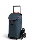 Gimi Shopping Trolley, fabric Plastic, Black, 52 L