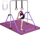 FBSPORT Gymnastics Bar wit Mat, Fol
