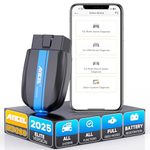 ANCEL BD300 OBD2 Scanner Bluetooth Fits for BMW Full System Code Reader Fits for BMW Diagnostic Tool with Battery Registration Tool Service EPB CBS ETC ABS Airbag & Powerful OBD2 Scanner for All Cars