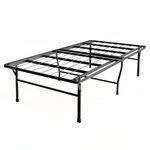 Zinus SmartBase Single Bed Frame - 35 cm Height - Metal Platform Bed with Under-Bed Storage - Foldable & Portable - No Box Spring Needed - Tool-Free Assembly