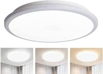 36W Embedded LED Ceiling Light Fixture -3 Color Temperature Adjustable (3000K/4500K/6500K) for Living Room Bedroom Dining Room - Non- Dimmable……