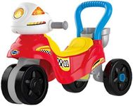 VTech 3-In-1 Ride with Me Motorbike, Baby Walker for Toddlers, Interactive Toy for Sensory Play, Educational Learning Games with Music, Ride On Toys for Role-Play, Suitable for 12 Months +