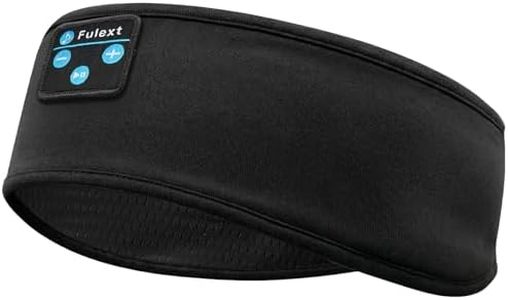 Fulext Sleep Headphones Wireless Bluetooth,Headband Headphones for Side Sleepers,Noise Cancelling Sleep Seadphones,Ideal for Housework,Travel,Yoga,Workout,Running,Sports,Gift