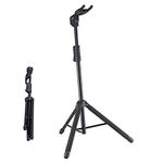 Guitto Guitar Stand - Universal Portable Guitar Stand Adjustable Folding Hanging Guitar Floor Stands Extended Height Tripod Guitar Stand for Acoustic, Classical, Electric, Bass Guitars GGS-06