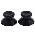 Gamer Gear Thumbstick Grips for Xbox 360 Controller - Replace Worn Analog Xbox Thumbsticks on Your Xbox 360 Controller - Xbox 360 Thumbstick Replacement - 2 Pack Black Thumb Sticks