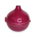 Tupperware Onion Keeper Container Red Purple