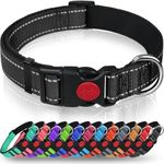 Taglory Reflective Nylon Dog Collar