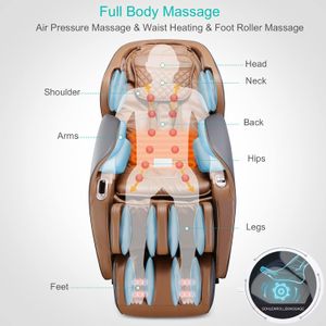 Zero Gravity Full Body Massage Chair – Reclining Shiatsu Massager