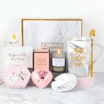 Gifts for Mum, Christmas Gifts for Mum, Mum Birthday Gifts, Best Mum Ever Coffee Cup, Mothers Day Gifts from Daughter, Son, Mummy Gifts, New Mum Gifts, Grey Gift Set Ideas for Mum, Mom, Women, Wife