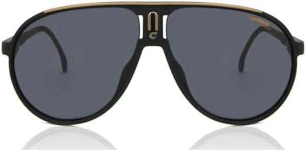 Carrera Unisex's Sunglass Style Champion/N, Matte Black/Grey, 62mm, 12mm