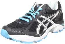 ASICS Women's Gt 2160 Running Shoe,Black/White/Blue,10 M US