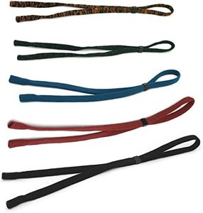 PLABBDPL - Juego de 5 correas ajustables para gafas deportivas, cordón antideslizante flotante para gafas de sol con hebilla, para mujeres, hombres y niños
