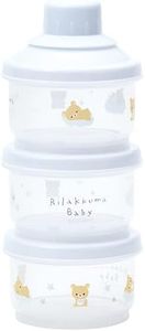 Skater CJN1M-A Rilakkuma Baby Storage Container, Small Portion, Milk Case, 3.4 fl oz (100 ml)