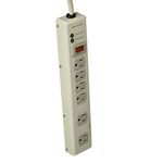 Belkin 6-Outlet Metal Surge Protector with 15' Cord, 885 Joules