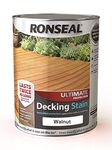 Ronseal Ultimate Protection Decking Stain Walnut 5L