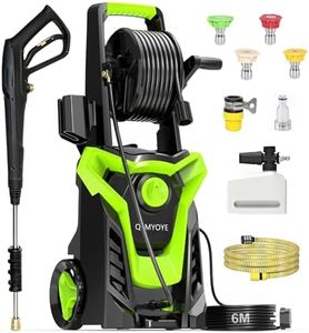 Pressure Washers, 2000W 160Bar High-Pressure 540L/H Flow Rate Jet Washers/Pressure Washers with Adjustable Nozzle & 8m Hose, Electric Power Pressure Washer for Cleaning Cars, Driveways, Patios, Fences