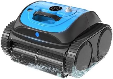 (2024 Upgrade) WINNY POOL CLEANER Pool Vacuum for Inground Pools, Cordless Robotic Pool Cleaner, Wall and Waterline Cleaning, Intelligent Route Planning, 150 min Runtime, for Pools up to 1,600 Sq.ft