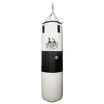 USI UNIVERSAL THE UNBEATABLE Boxing Punching Bag, 626C Classic Tough Canvas Filled Boxing Bag, 120cm Punching Bag With Chain For Kickboxing, Heavy 20oz Canvas Material, Reinforced Hitting Area