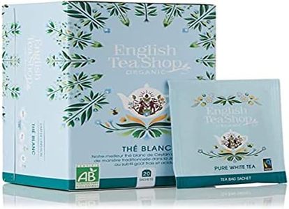 English Tea Shop English Tea Shop Organic White Tea Teabags 20pc, 40 g