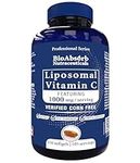 Liposomal Vitamin C 1000mg. 70-Day Supply, 210 Softgel Capsules. Corn-Free, Soy-Free, Non GMO.