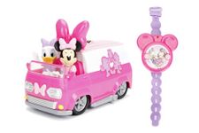 Dickie 253074004 Minnie Mouse Remote Control Happy Helper Van 1:24, Multicoloured, L