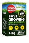 Grassias Fast Growing Grass Seed – 1.70KG Premium Quality Lawn Seed for Overseeding & New Lawns – Hard Wearing & Pet Friendly - Perfect for UK Lawns - Winter & Defra Approved