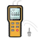 Manometer , Professional Air Pressure Meter ,Dual-Port Manometer Pressure Gauge HVAC Gas Pressure Tester Measuring Range: Ã‚±20.68 kPa / Ã‚±2.999 psi ( Batteries included )