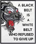 Martial Arts Motivational Wall Deco