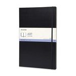 Moleskine Art Sketchbook, Hard Cover, A3 (11.75" x 16.5") Plain/Blank, Black, 96 Pages