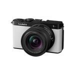 Panasonic Lumix DC-S9NE Full Frame Mirrorless S9 Open Gate Vlogging Camera in White, 24.2MP, 6K /4K Video, 779 Point PDAF, Image Stabilisation, Free-Angle Screen, WiFi, with S-R1840E 18-40mm S lens