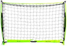 Franklin Sports Deluxe Blackhawk Soccer Goal - Pop Up Backyard Soccer Nets - Foldable Indoor + Outdoor Soccer Goals - Portable Adult + Kids Soccer Goal - 6' x 4' Foot Soccer Net - Optic Yellow