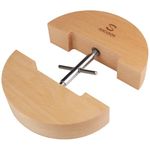 SAICOOS Hat Stretcher for Fitted Hats and Mens Cowboy Hats - Jack Stretcher, Screw with Handle is Easy to Stretch, wood, One Size