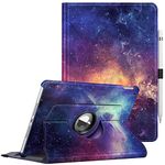 Fintie Case for New iPad 8th Gen (2020) / 7th Generation (2019) 10.2 Inch - 360 Degree Rotating Smart Stand Protective Back Cover, Supports Auto Wake/Sleep, Galaxy