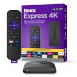 Roku Express 4K (Official Manufacturer Product) Streaming Media Player HD/4K/HDR with Smooth Wireless Streaming and Roku Simple Remote (No TV Controls), Includes Premium HDMI Cable