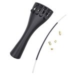 Mozart 4/4 Violin professional Aluminum alloy violin tailpiece black