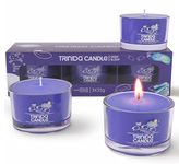 TRINIDa Citronella Candle Outdoor for Sleep, 105g Citronella Candles Gifts for Women, 3 Pack Scented Candles with Citronella & Lavender & Chamomile