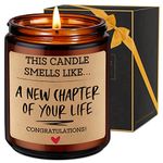 Fairy's Gift Candle, New Chapter Gifts - New Beginnings Gifts for Women, Coworker Friend - New Job, New House, Congratulation Gifts for Women - Break Up, Engaged, Retired, Moving Away Gifts