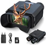 Anyork Rechargeable Night Vision Goggles for Hunting, 4K Infrared Night Vision Binoculars
