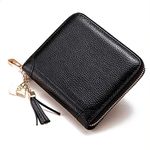 Lacheln Card Holder for Women Men RFID Small Wallets Credit Card Case Money Organizers, Black,40 Slots, Large, Rfid Wallet