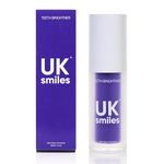 UKsmiles Whitening Toothpaste, V34 Corrector for Stain Removal, Instant Whitening, Colour Correcting for Teeth, Purple Toothpaste for Tooth Whitening, Teeth Brightening Formula