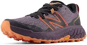 New Balance Women's Fresh Foam X Hierro V7 GTX Trail Running Shoe, Shadow/Black, 8 Wide