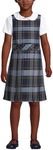 Lands' End Girls Uniform Plaid Jump