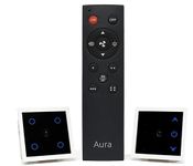 DeWire Home Automation Remote Controlled Switches (Fan Regulator & Light + 4 Channel Switch (Combo))