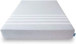 Leesa 10" Memory Foam Mattress in a Box, Luxury CertiPUR-US Certified 3 Layer Foam Construction, Queen, Gray & White