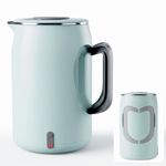 Emooncn 600ML Travel Kettle Small 400W Travel Electric Kettle 8Mins Fast Boil Portable Travel Kettle to Take On Holiday Tea Milk Coffee for Travle Bedroom