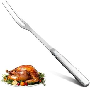 Two Pronged Fork Tine Elite - 11 Inch Kitchen Forks Carving Fork for Meat Stainless Steel Kitchen Utensils Meat Fork Carving Granny Fork - Meat Forks for Cooking Serving Forks Large for Meat