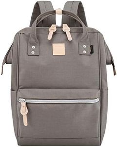 himawari Laptop Backpack Travel Backpack With USB Charging Port Large Doctor Bag College Backpack for Women&Men, Gray, Large, Travel Backpacks